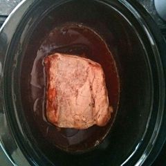 A picture of Easy Crock Pot Pulled Pork.