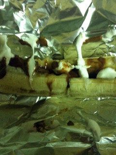 A picture of S'mores Banana.