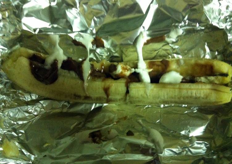 How to Prepare Super Quick Homemade S&#39;mores Banana