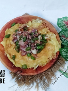 Foto resep Dadar Telur Sambal Embe