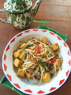 Foto resep Tumis 3T (Tauge Tahu Teri)