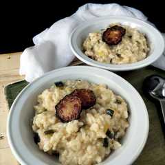 Foto principal de Risotto de calabacín y queso de cabra