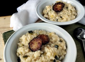 Foto principal de Risotto de calabacín y queso de cabra
