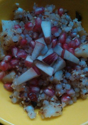 A picture of Sago(Sabudana) Usal.