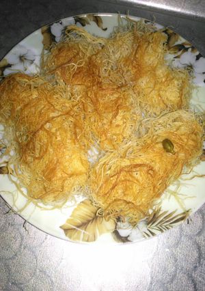 صورة لوصفة كنافه اصابع عاديه