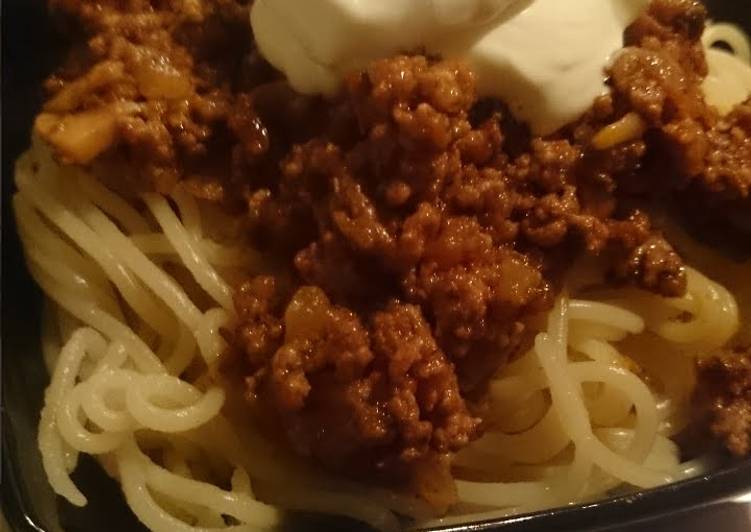 Emma's spaghetti bolognese