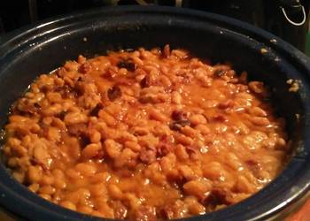 Easiest Way to Prepare Yummy Crockpot Ham and Beans