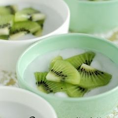 A picture of Coconut Milk Jello.