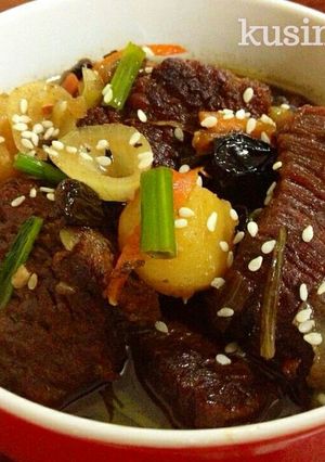 A picture of Roasted Beef Stew.