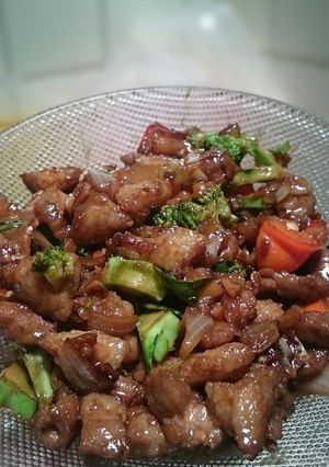 Foto resep Daging ca brokoli n paprika