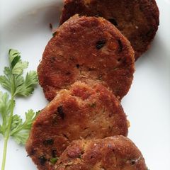 Tawa Beef shami Kebab A picture of Tawa Beef shami Kebab.