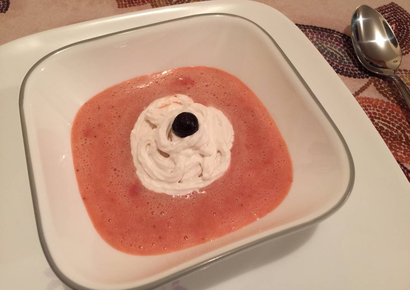 Strawberry Soup