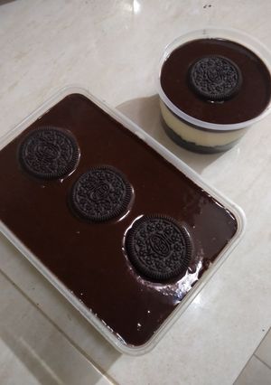Foto resep Oreo dessert box with cream cheese