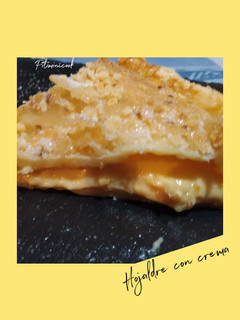 Una foto de Hojaldre relleno de crema