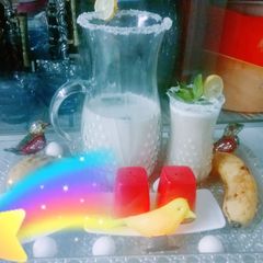 A picture of Banana Curd Smoothie.
