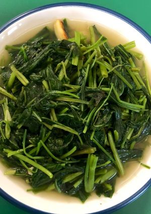 炒空心菜 的食譜成品照片
