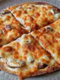 Mushroom Tortilla Pizza