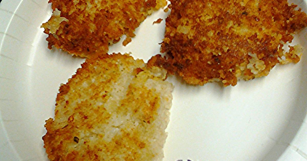 Fried cheese grits Recipe by skunkmonkey101 Cookpad