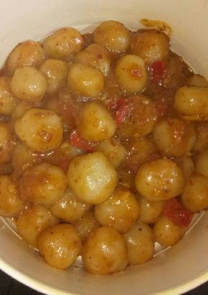 Foto resep Cilok simple bumbu kacang