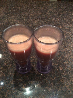 A picture of Paradise Strawberry and Banana Smoothie.