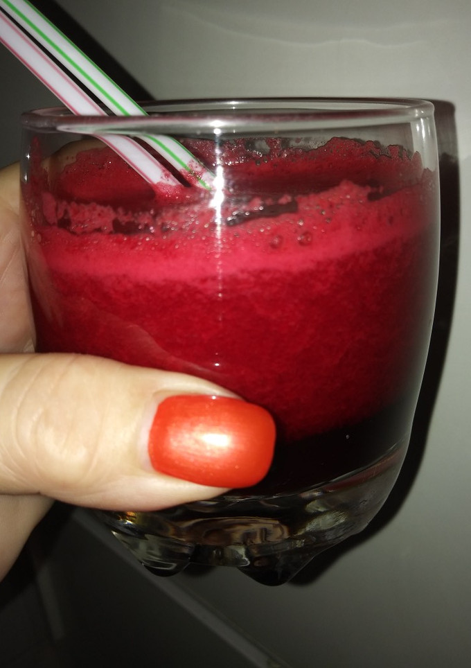 Una foto de Zumo rojo detox