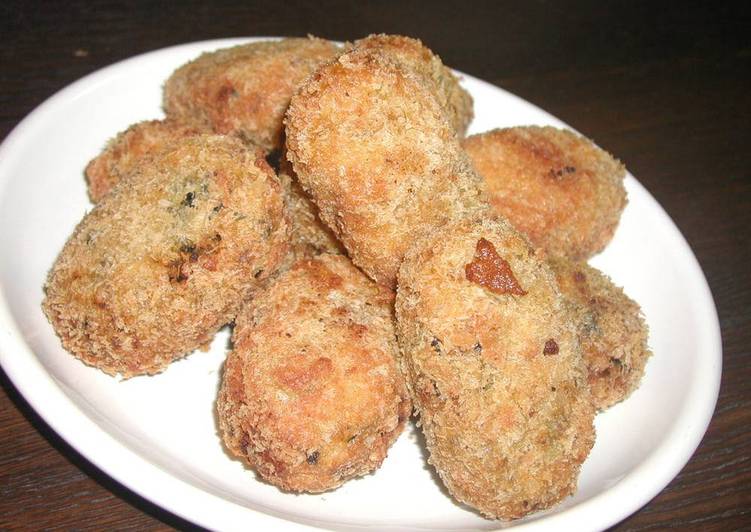 Simple Way to Prepare Ultimate Fluffy Kabocha Squash Croquettes