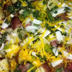 A picture of Sweetie's Spiced Cheesy Potatoes! :-).