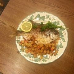 🎶Lemon-Cucumber Stuffed Pompano (A.B.C.)🎵 A picture of 🎶Lemon-Cucumber Stuffed Pompano (A.B.C.)🎵.