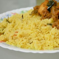 A picture of Ghee Rice.