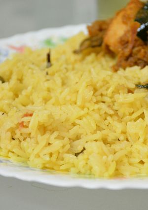A picture of Ghee Rice.