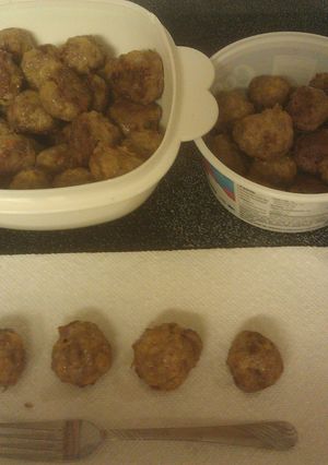 A picture of Low Carb Breakfast Balls.