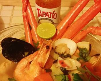 Ultimate, Prepare Chipotle Caldo De Mariscos7seas soup Very Delicious