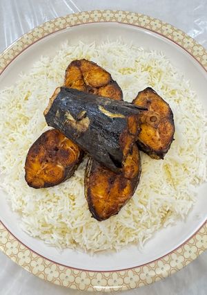 صورة لوصفة سمك كنعد بالفرن
