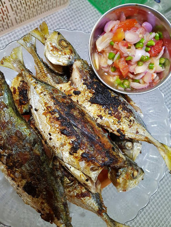 Resep Ikan Bakar Happy Call + Sambal Matah Gampang
