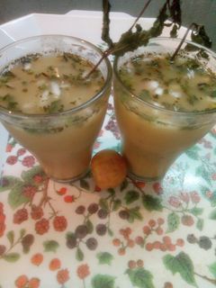 सत्तू का नमकीन शरबत (Sattu ka namkeen sharbat recipe in hindi) रेसिपी मुख्य फोटो