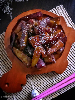Foto resep 75. Stik ubi karamel atau daigaku imo kalau versi jepang nya