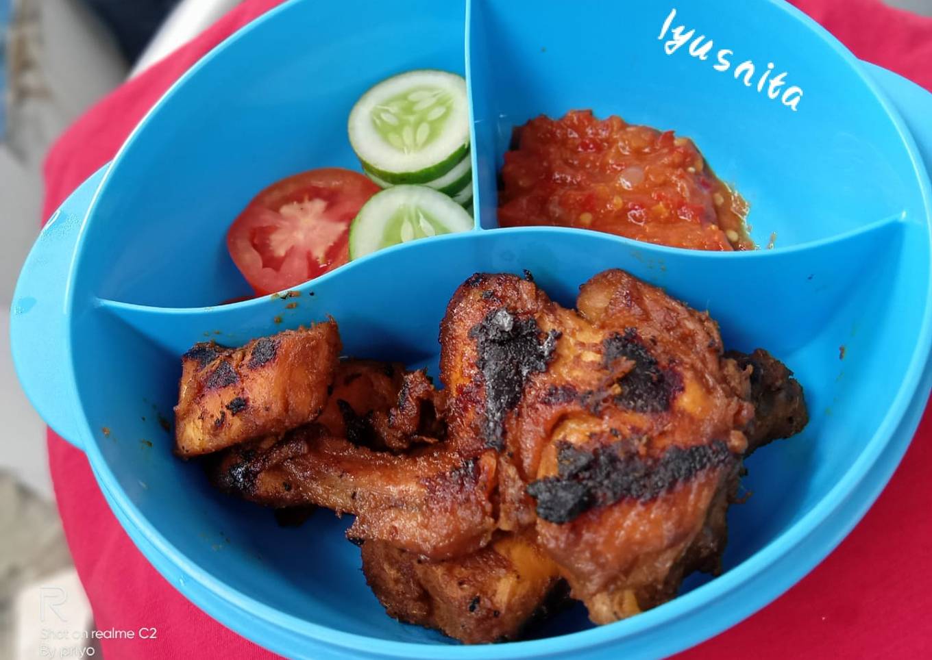 Ayam bakar teflon