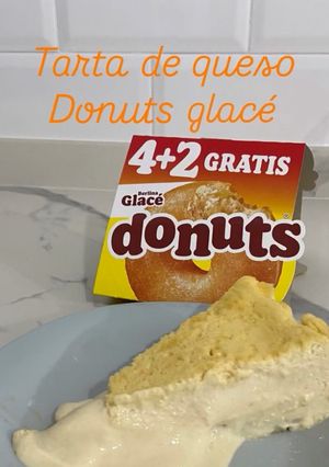 Una foto de Tarta de queso (Donuts glacé)