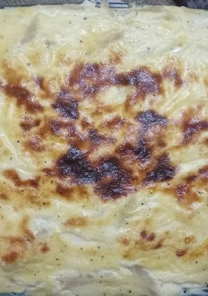 صورة لوصفة معكرونه بشاميل بالفراخ