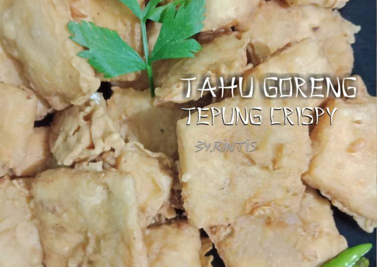 Bagaimana Membuat Tahu Goreng Tepung Crispy Anti Gagal