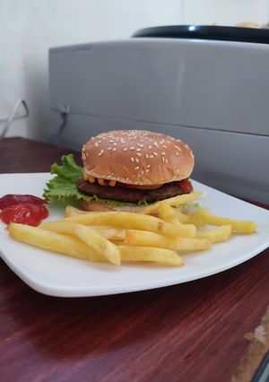 Foto resep Burger Fast Food