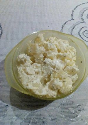 A picture of Potato salad.