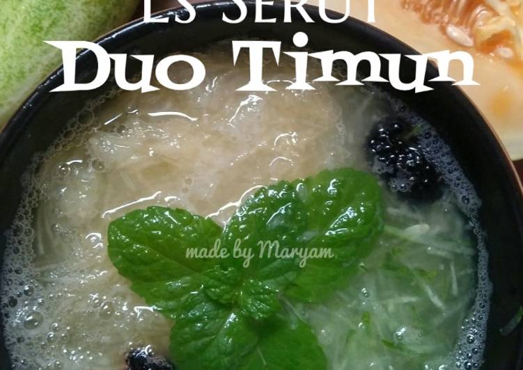 Tutorial membuat Es Serut Duo Timun #menuHipertensi nikmat