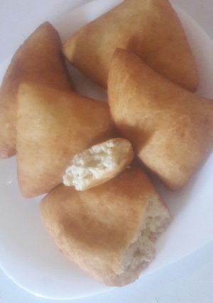 A picture of Vanila flavoured mandazi. #mycreativesoftmandazicontest.
