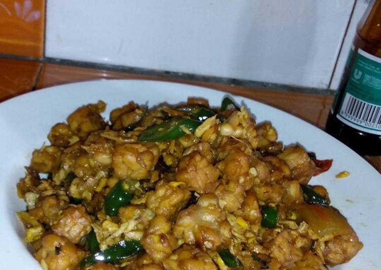 Resep Tempe Kecap Cabe Ijo Low Kolesterol yang Enak Banget