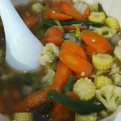 Foto resep Capcay kuah pedas