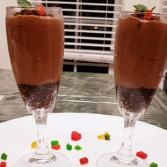 A picture of Chocolate mousse.