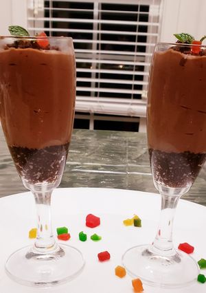 A picture of Chocolate mousse.