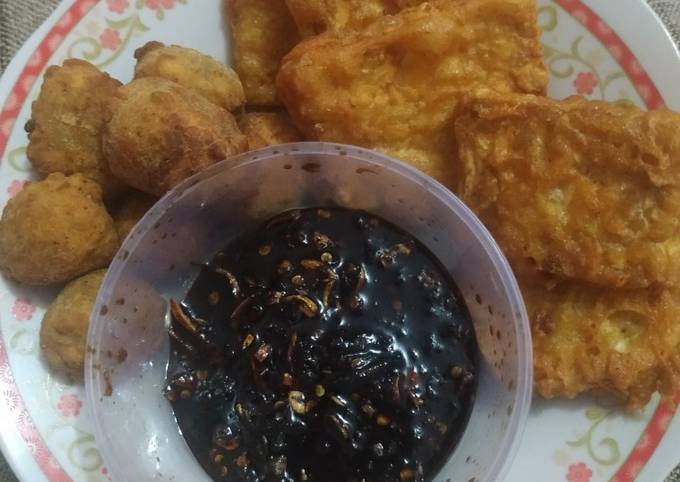 Pentol Goreng, Tempe Crispy Bumbu Kecap Pedas