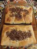Calzone de espinaca y ricotta